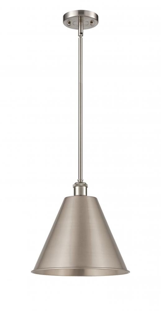 Berkshire - 1 Light - 12 inch - Brushed Satin Nickel - Pendant