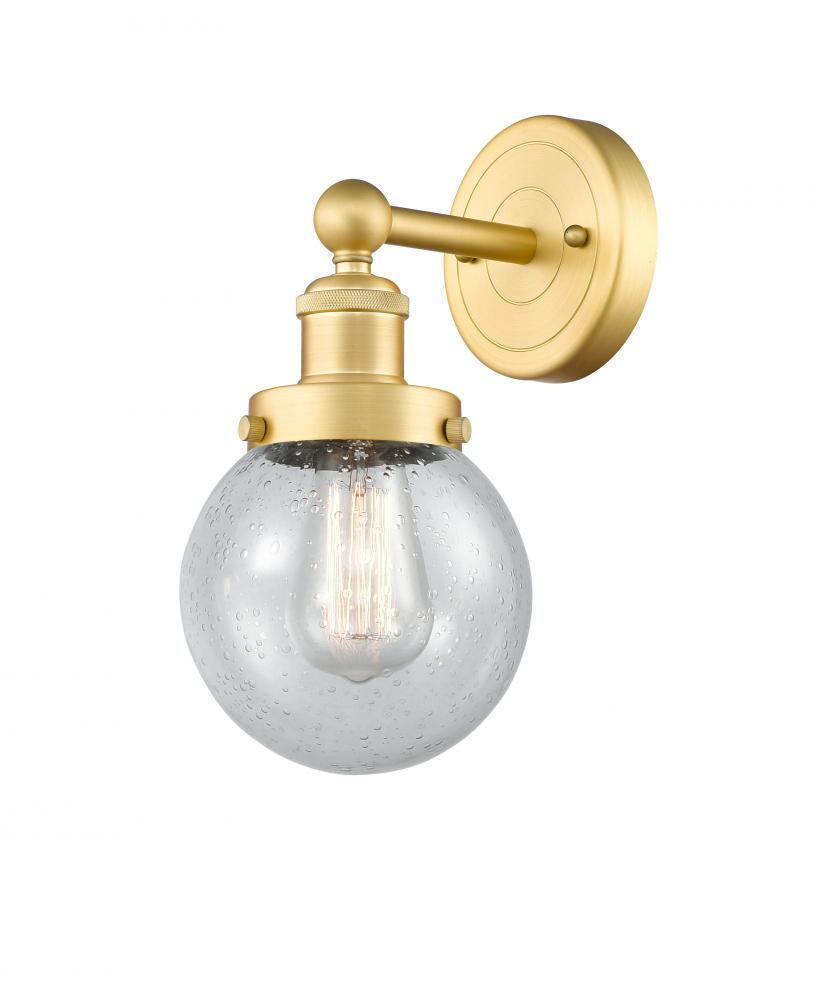 Beacon - 1 Light - 6 inch - Satin Gold - Sconce