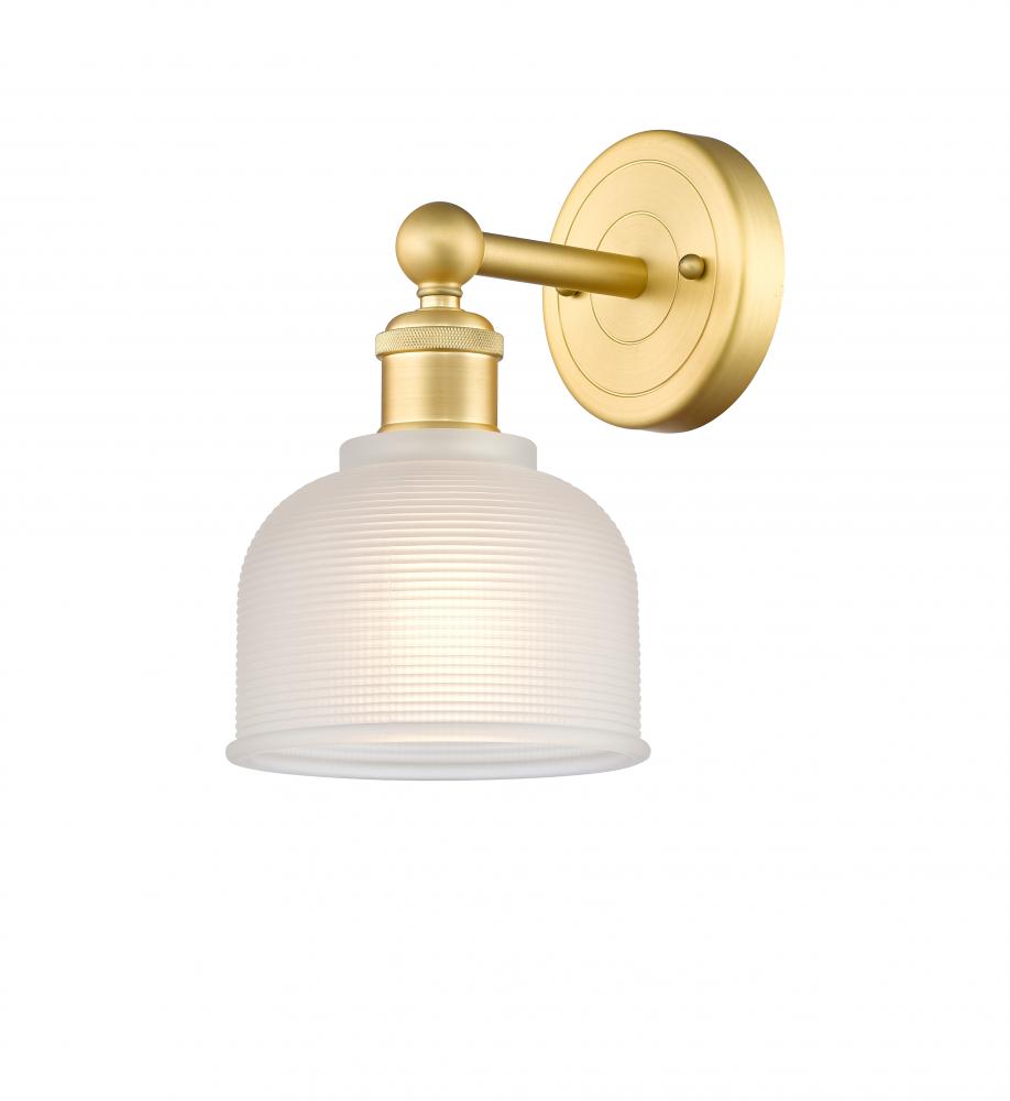 Dayton - 1 Light - 6 inch - Satin Gold - Sconce