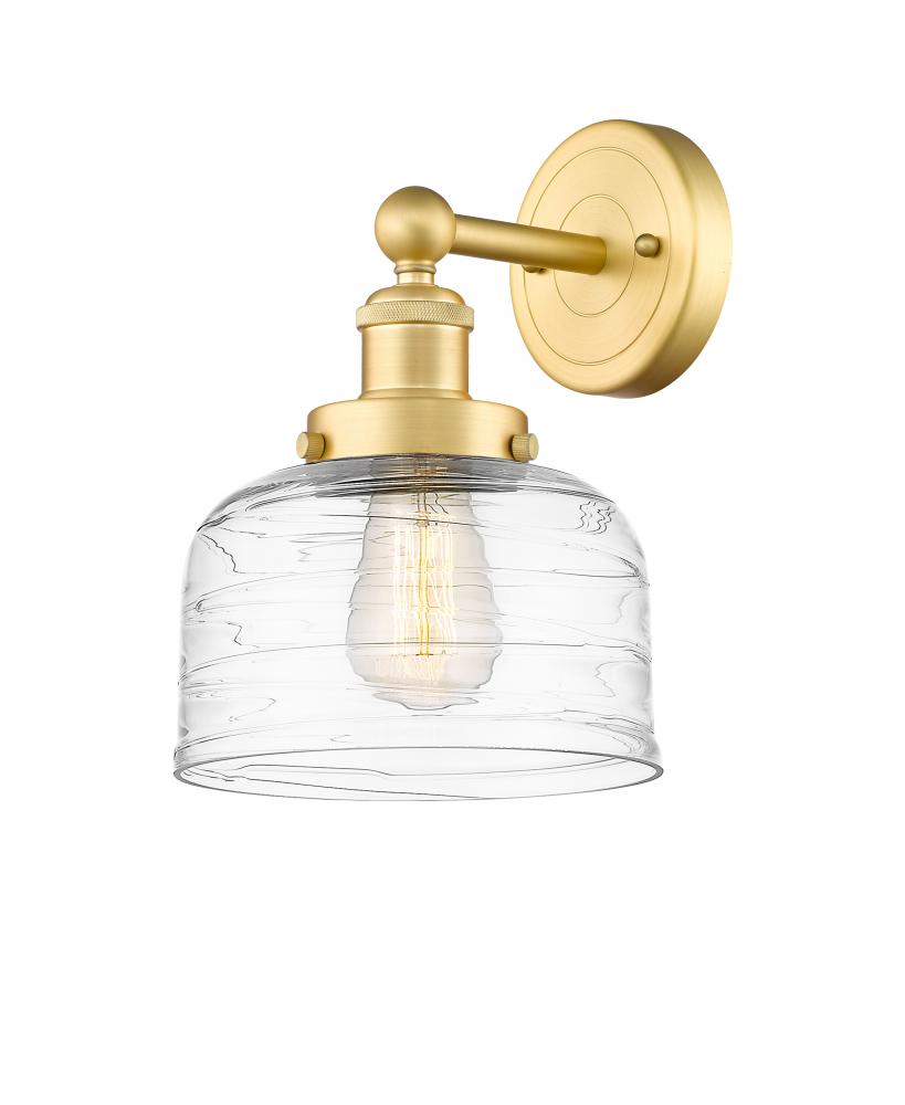 Bell - 1 Light - 8 inch - Satin Gold - Sconce