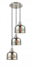 Innovations Lighting 113F-3P-SN-G78 - Cone - 3 Light - 14 inch - Brushed Satin Nickel - Cord hung - Multi Pendant