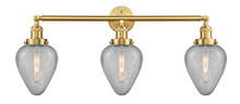 Innovations Lighting 205-SG-G165-LED - Geneseo - 3 Light - 32 inch - Satin Gold - Bath Vanity Light