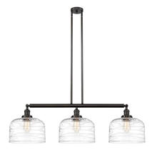 Innovations Lighting 213-OB-G713-L - Bell - 3 Light - 42 inch - Oil Rubbed Bronze - Stem Hung - Island Light