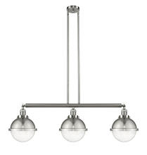  213-SN-HFS-84-SN - Hampden - 3 Light - 42 inch - Brushed Satin Nickel - Stem Hung - Island Light