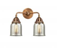 Innovations Lighting 288-2W-AC-G58-LED - Bell - 2 Light - 13 inch - Antique Copper - Bath Vanity Light