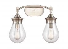 Innovations Lighting 414-2W-SN-G4142-6-LED - Genesis - 2 Light - 18 inch - Satin Nickel - Bath Vanity Light