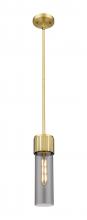 Innovations Lighting 428-1S-BB-G428-12SM - Bolivar - 1 Light - 5 inch - Brushed Brass - Pendant