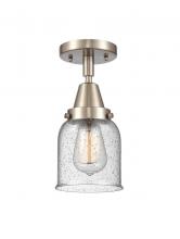 Innovations Lighting 447-1C-SN-G54-LED - Bell - 1 Light - 5 inch - Brushed Satin Nickel - Flush Mount