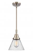 Innovations Lighting 447-1S-SN-G44-LED - Cone - 1 Light - 8 inch - Brushed Satin Nickel - Mini Pendant