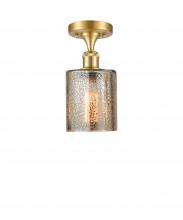 Innovations Lighting 516-1C-SG-G116-LED - Cobbleskill - 1 Light - 5 inch - Satin Gold - Semi-Flush Mount