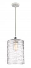 Innovations Lighting 516-1P-WPC-G1113-L - Cobbleskill - 1 Light - 9 inch - White Polished Chrome - Cord hung - Mini Pendant