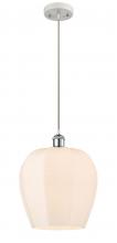 Innovations Lighting 516-1P-WPC-G461-12-LED - Norfolk - 1 Light - 12 inch - White Polished Chrome - Cord hung - Mini Pendant