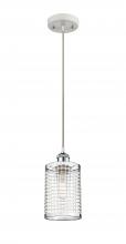 Innovations Lighting 516-1P-WPC-M18-PC - Nestbrook - 1 Light - 5 inch - White Polished Chrome - Mini Pendant