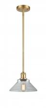 Innovations Lighting 516-1S-SG-G132-LED - Orwell - 1 Light - 8 inch - Satin Gold - Mini Pendant