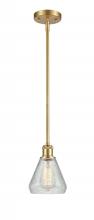 Innovations Lighting 516-1S-SG-G275-LED - Conesus - 1 Light - 6 inch - Satin Gold - Mini Pendant