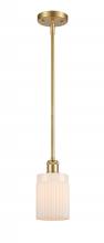 Innovations Lighting 516-1S-SG-G341-LED - Hadley - 1 Light - 5 inch - Satin Gold - Mini Pendant