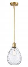 Innovations Lighting 516-1S-SG-G372-LED - Waverly - 1 Light - 8 inch - Satin Gold - Mini Pendant