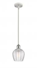 Innovations Lighting 516-1S-WPC-G462-6-LED - Norfolk - 1 Light - 6 inch - White Polished Chrome - Mini Pendant