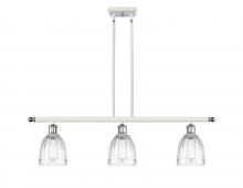 Innovations Lighting 516-3I-WPC-G442-LED - Brookfield - 3 Light - 36 inch - White Polished Chrome - Cord hung - Island Light