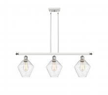 Innovations Lighting 516-3I-WPC-G654-8 - Cindyrella - 3 Light - 36 inch - White Polished Chrome - Cord hung - Island Light