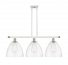 Innovations Lighting 516-3I-WPC-GBD-122-LED - Bristol - 3 Light - 39 inch - White Polished Chrome - Cord hung - Island Light