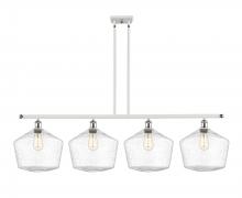 Innovations Lighting 516-4I-WPC-G654-12 - Cindyrella - 4 Light - 50 inch - White Polished Chrome - Cord hung - Island Light