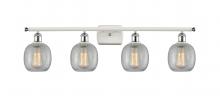 Innovations Lighting 516-4W-WPC-G105-LED - Belfast - 4 Light - 36 inch - White Polished Chrome - Bath Vanity Light