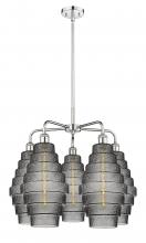 Innovations Lighting 516-5CR-PC-G673-8 - Cascade - 5 Light - 26 inch - Polished Chrome - Chandelier