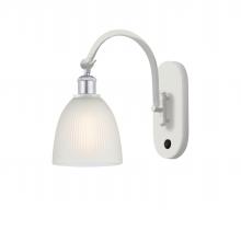 Innovations Lighting 518-1W-WPC-G381 - Castile - 1 Light - 6 inch - White Polished Chrome - Sconce