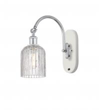 Innovations Lighting 518-1W-WPC-G559-5CL - Bridal Veil - 1 Light - 5 inch - White Polished Chrome - Sconce