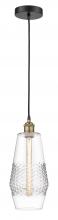 Innovations Lighting 616-1P-BAB-G682-7 - Windham - 1 Light - 7 inch - Black Antique Brass - Cord hung - Mini Pendant