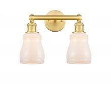 Innovations Lighting 616-2W-SG-G391 - Ellery - 2 Light - 14 inch - Satin Gold - Bath Vanity Light