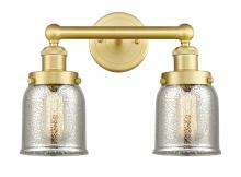 Innovations Lighting 616-2W-SG-G58 - Bell - 2 Light - 14 inch - Satin Gold - Bath Vanity Light