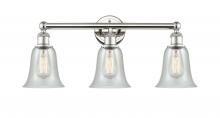 Innovations Lighting 616-3W-PN-G2812 - Hanover - 3 Light - 24 inch - Polished Nickel - Bath Vanity Light