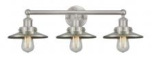 Innovations Lighting 616-3W-SN-M2-SN - Railroad - 3 Light - 26 inch - Brushed Satin Nickel - Bath Vanity Light