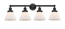 Innovations Lighting 616-4W-BK-G41 - Cone - 4 Light - 35 inch - Matte Black - Bath Vanity Light