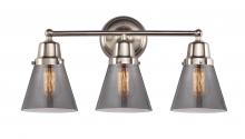 Innovations Lighting 623-3W-SN-G63 - Cone - 3 Light - 22 inch - Brushed Satin Nickel - Bath Vanity Light