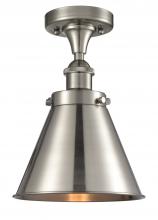 Innovations Lighting 916-1C-SN-M13-SN - Appalachian - 1 Light - 7 inch - Brushed Satin Nickel - Semi-Flush Mount