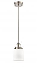 Innovations Lighting 916-1P-SN-G51-LED - Bell - 1 Light - 5 inch - Brushed Satin Nickel - Cord hung - Mini Pendant