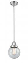 Innovations Lighting 916-1S-PC-G204-6 - Beacon - 1 Light - 6 inch - Polished Chrome - Mini Pendant