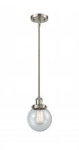 Innovations Lighting 916-1S-SN-G204-6 - Beacon - 1 Light - 6 inch - Brushed Satin Nickel - Mini Pendant