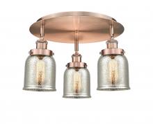 Innovations Lighting 916-3C-AC-G58 - Cone - 3 Light - 17 inch - Antique Copper - Flush Mount