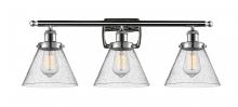 Innovations Lighting 916-3W-PC-G44 - Cone - 3 Light - 28 inch - Polished Chrome - Bath Vanity Light