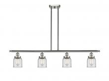 Innovations Lighting 916-4I-SN-G52-LED - Bell - 4 Light - 48 inch - Brushed Satin Nickel - Stem Hung - Island Light