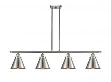 Innovations Lighting 916-4I-SN-M13-SN-LED - Appalachian - 4 Light - 48 inch - Brushed Satin Nickel - Stem Hung - Island Light