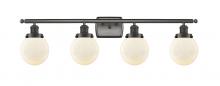 Innovations Lighting 916-4W-OB-G201-6-LED - Beacon - 4 Light - 36 inch - Oil Rubbed Bronze - Bath Vanity Light