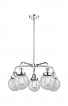 Innovations Lighting 916-5CR-PC-G204-6 - Beacon - 5 Light - 25 inch - Polished Chrome - Chandelier