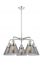 Innovations Lighting 916-5CR-PC-G43 - Cone - 5 Light - 26 inch - Polished Chrome - Chandelier