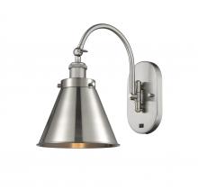  918-1W-SN-M13-SN - Appalachian - 1 Light - 8 inch - Brushed Satin Nickel - Sconce