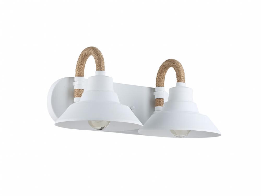 Journey 2-Light Vanity Light in Natural White